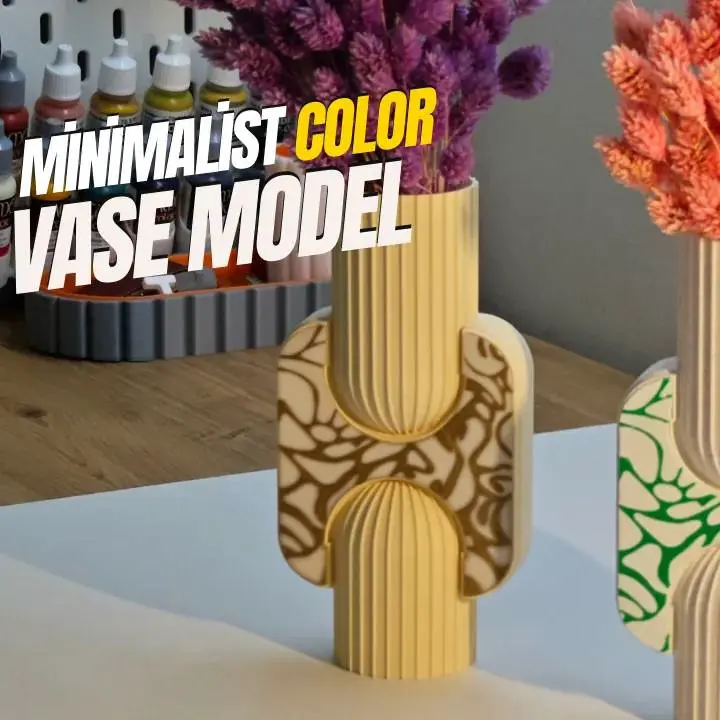 Minimalist Color Vase