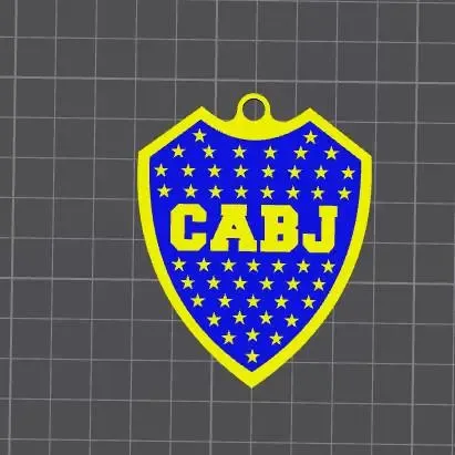 Llavero de Boca