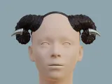 Fantasy Jester Lavorre horns Mighty Nein-1