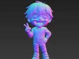 chainsawman Denji chibi-1