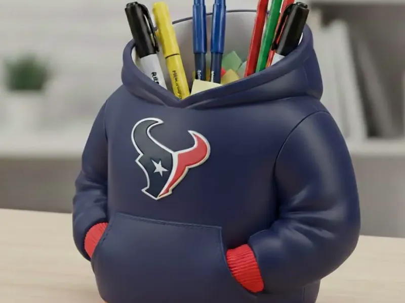 HOUSTON TEXANS PEN HOLDER