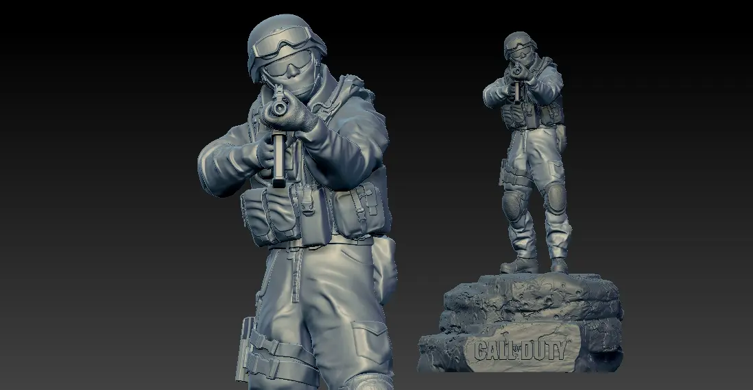 CALL OF DUTY MODERN WARFARE - PERSONAJES - IMPRESIÓN 3D
