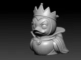 Rubber Duck - Evil Queen model - 3D print-2