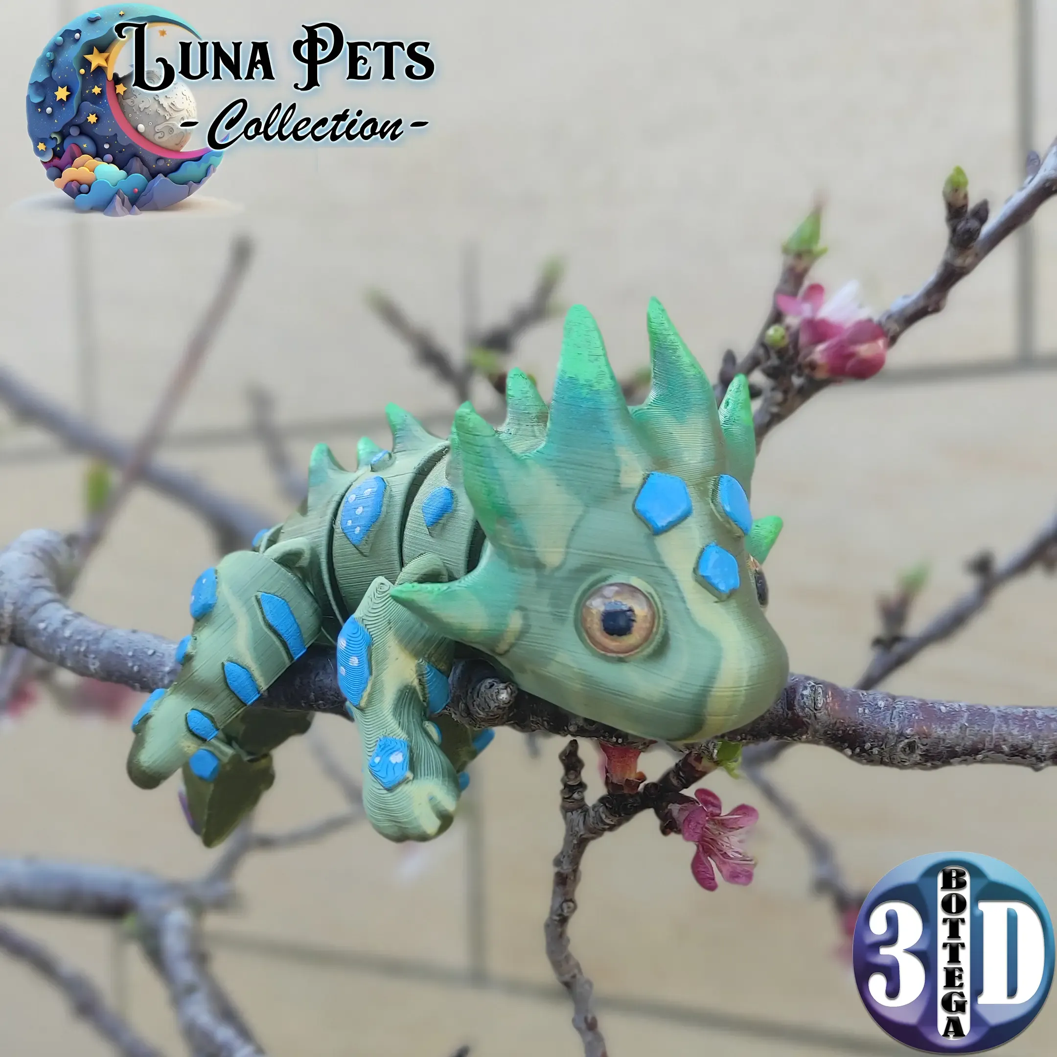 Luna Pets - DRALEN - Articulated Tiny Dragon