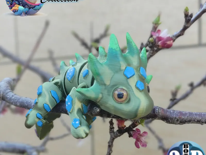 Luna Pets - DRALEN - Articulated Tiny Dragon