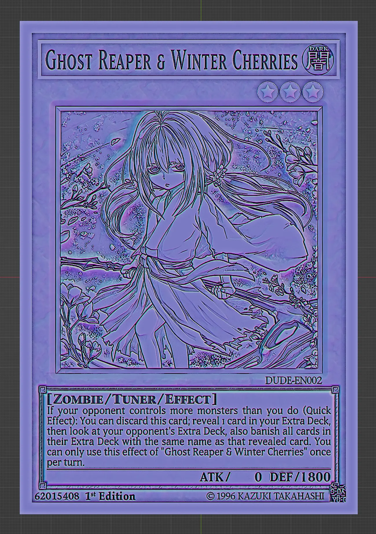GHOST REAPER & WINTER CHERRIES - YUGIOH