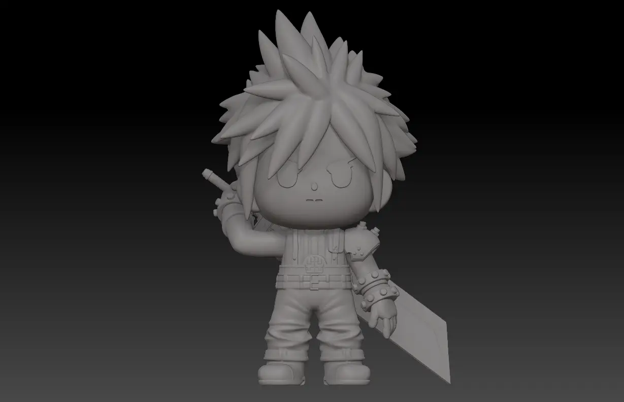 FFVII CHIBI : CLOUD STRIFE