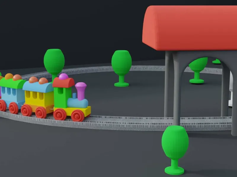 Train Toy kit