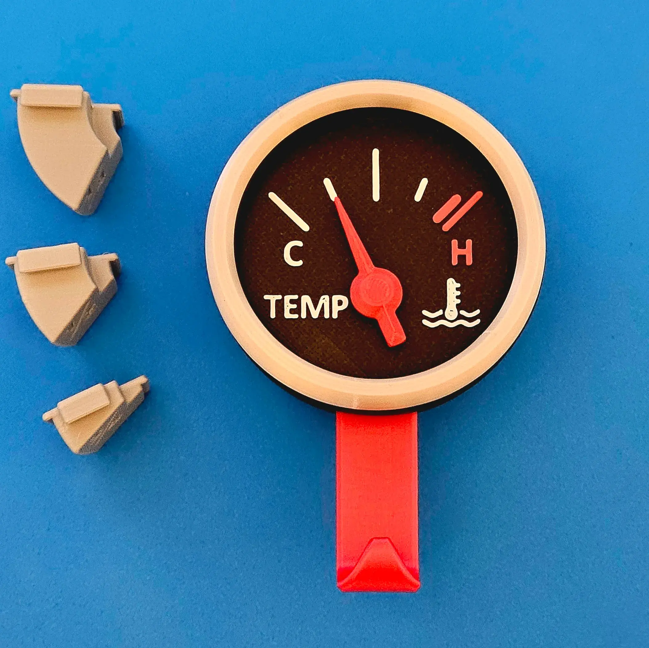 Fuel Gauge Wall Key Holder Hanger