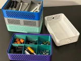 Stackable Crates with Organizer Trays-3