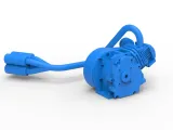 Engine of Quarter Midget Scale 1:16-2