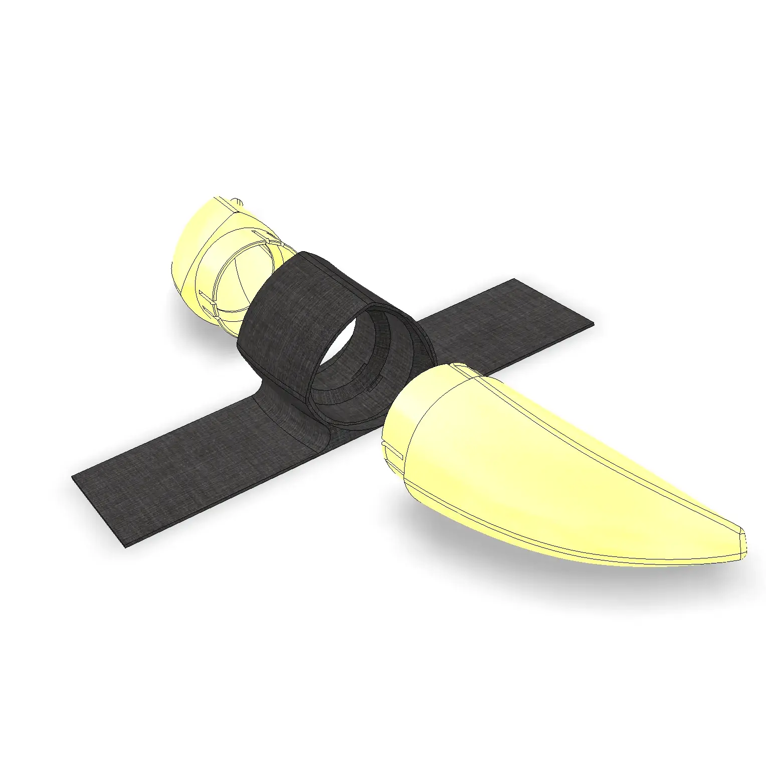 Banana tape lamp