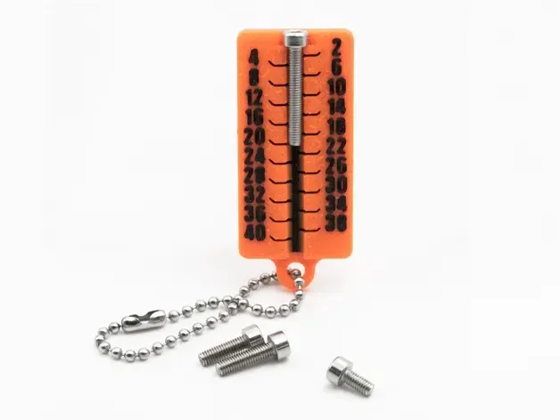 Compact M3 Tool - Quickly Measure M3 Screw Lengths