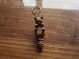 Liggende kat sleutelhanger /-1