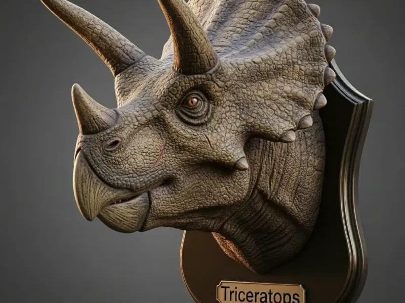 Triceratops Trophy