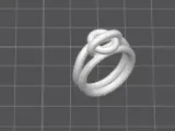 Interlocked Trinity Loop Ring – Noah0x03-7
