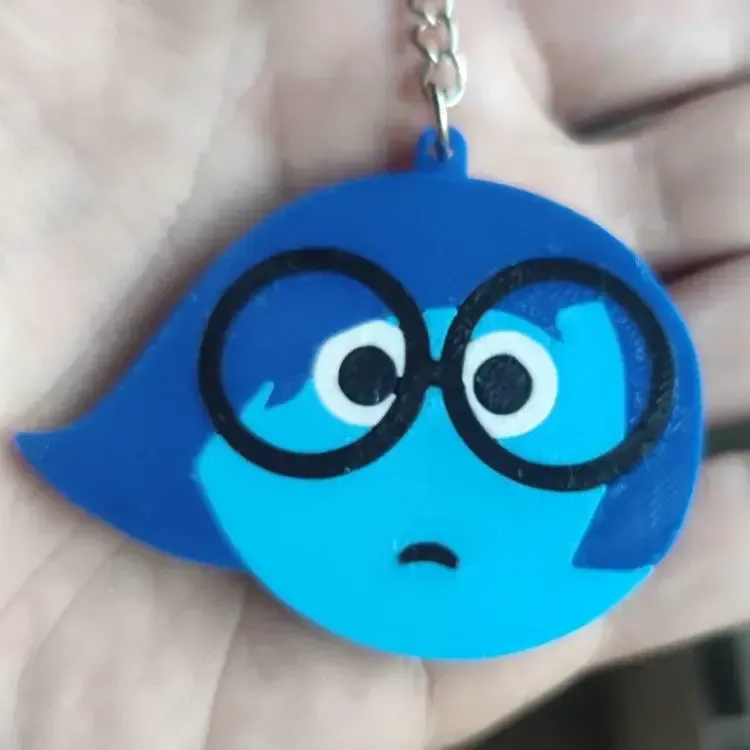 Sadness keychain