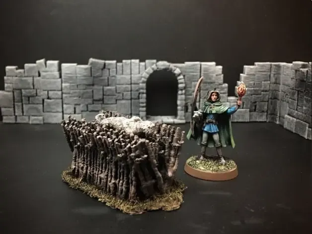 Delving Decor: Funeral Pyre (28mm/Heroic scale)