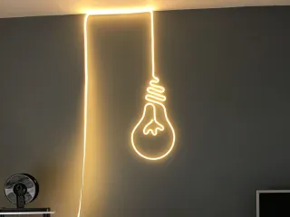 Neon Bulb Light