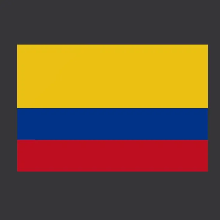 CO - Colombia decoration Flag