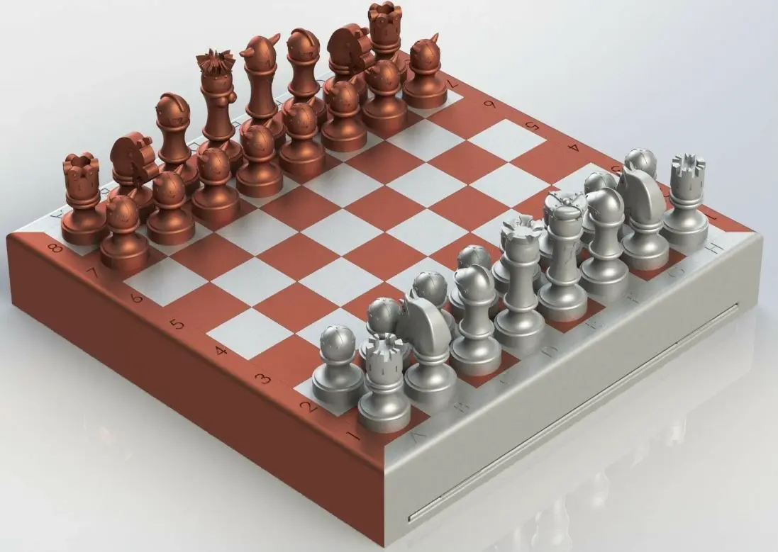 Chess Pieces (Bretons VS Vikings)