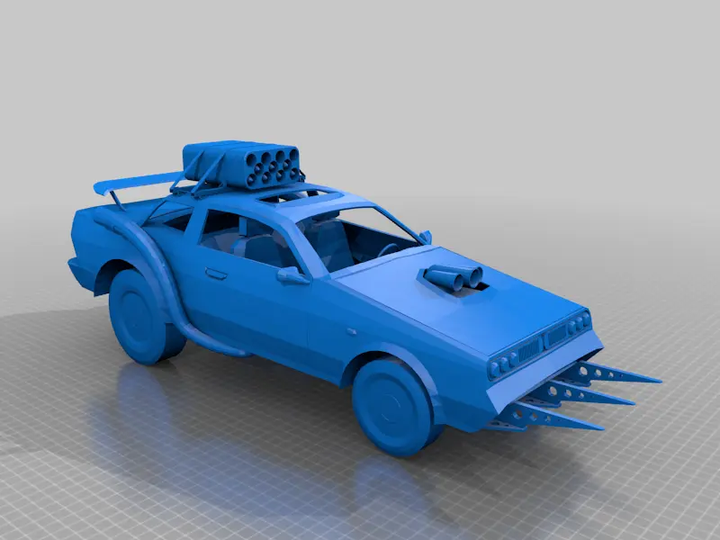 mad max car assets 