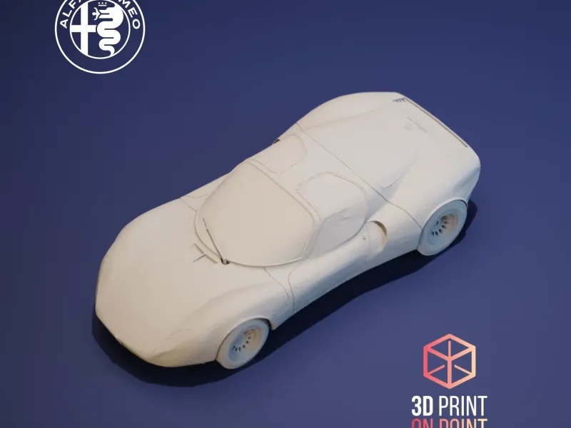ALFA ROMEO STRADALE VINTAGE - 3D MODEL