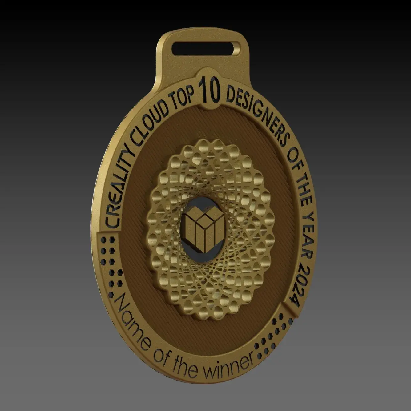 Medal Creality Cloud Top 10 Printers of the Year 2024