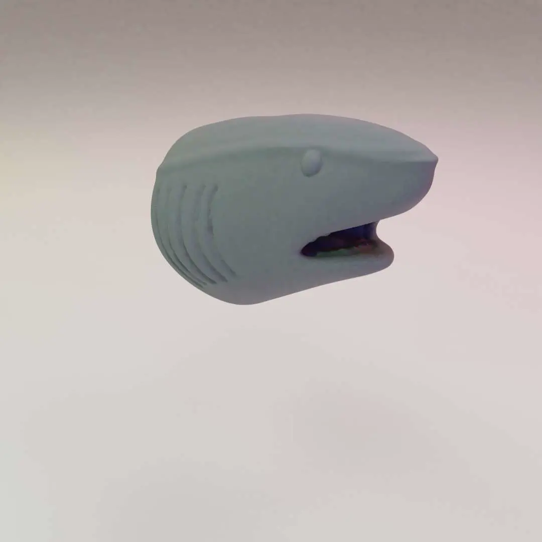 Shark Head Toothpaste Topper