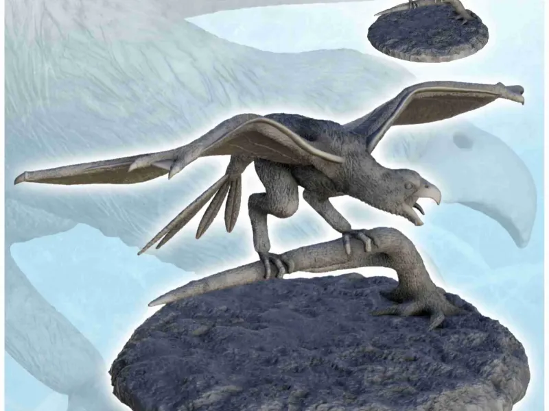 Yi Qi Dinosaurier (7) - Miniaturen Figur Statue Szenerie