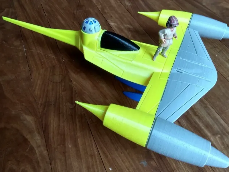 Naboo Fighter N1 3,75" Action Figure Scale
