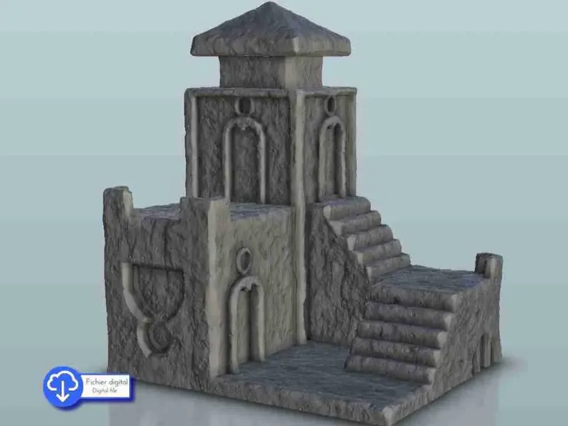 Medieval border post 9 - miniaturas warhammer terrain scener