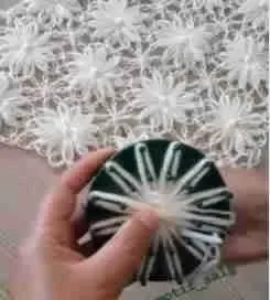 Telar para Bordar Tejer FLores
