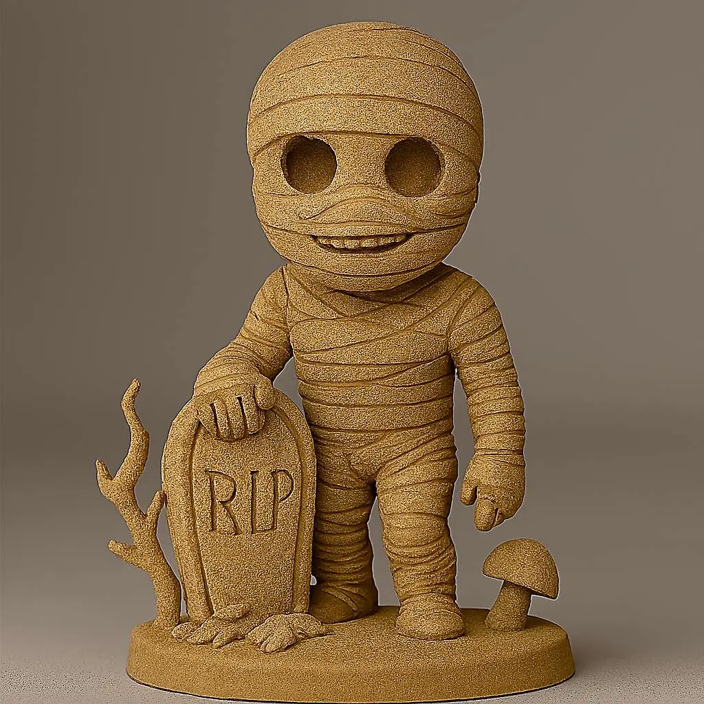 Cute mommy halloween 3d printable figure
