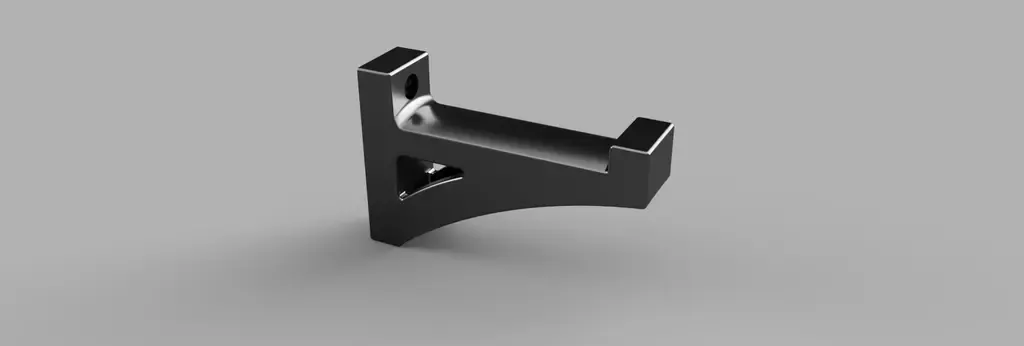 Suporte de fixação dos auscultadores para parede ou estante, etc.