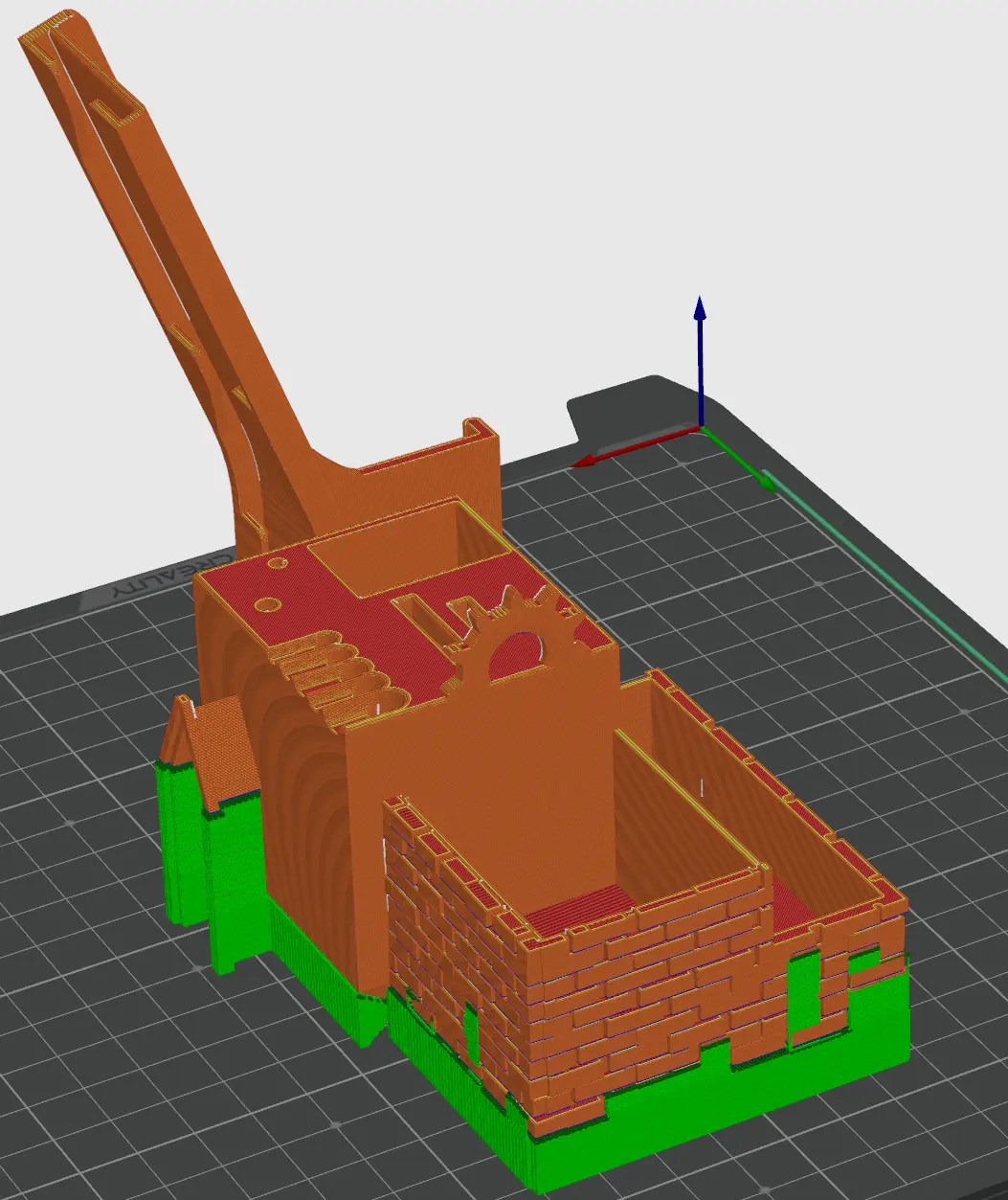 Ender-3 V3 KE - Suporte para ferramentas e cabos longos v3