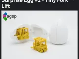 Tiny Forklift Fits inside Egg-1
