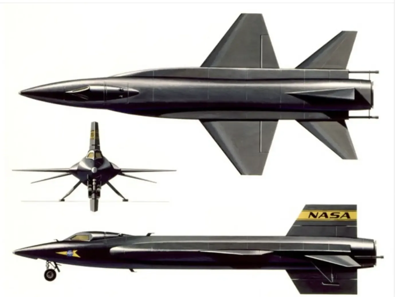 NASA/USA X-15 (Mach 6.7 hypersonic aircraft)