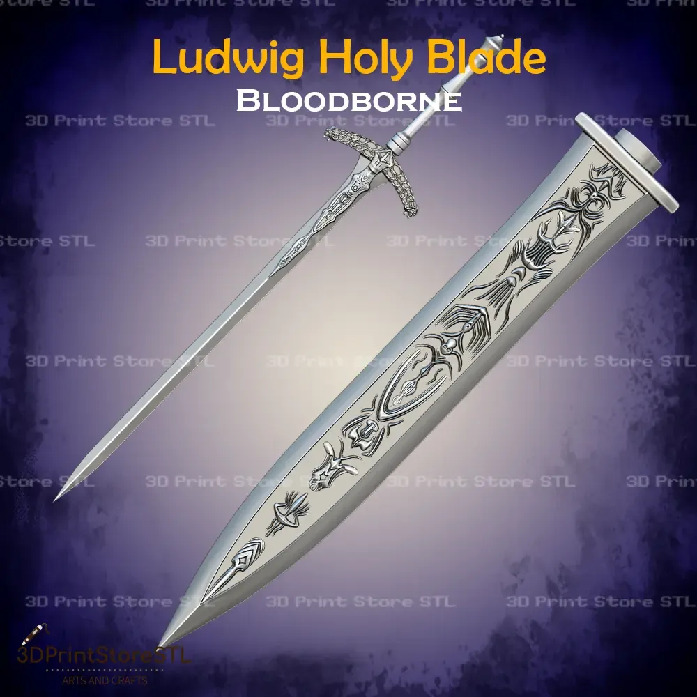 Ludwig Holy Blade Cosplay Bloodborne - STL File