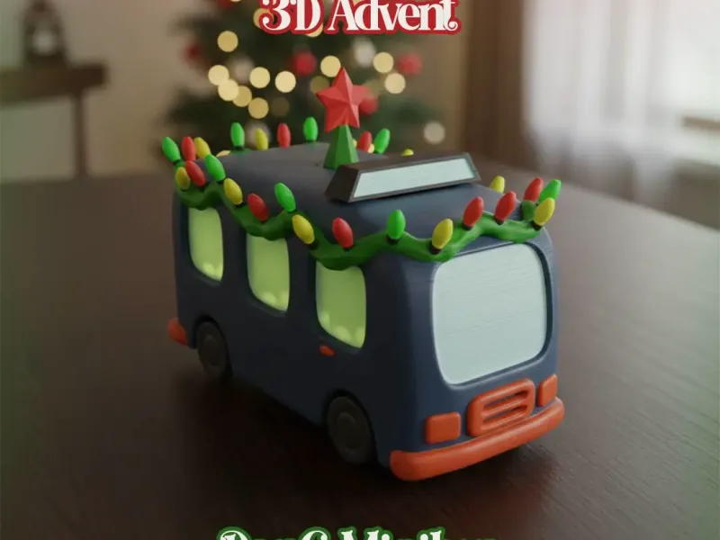 3D Advent Bolivia | Day 6 Minibus
