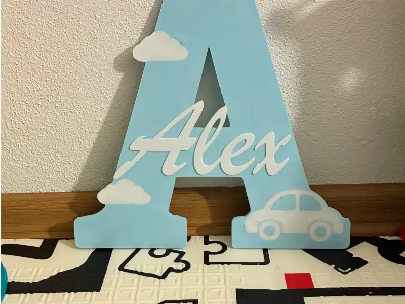 Decoration letter/name