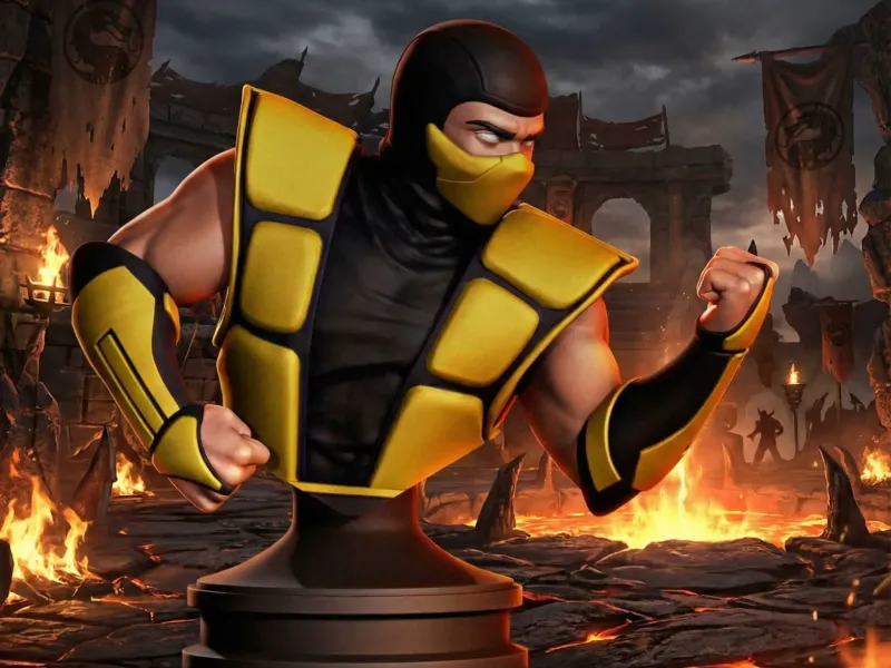 Scorpion Bust