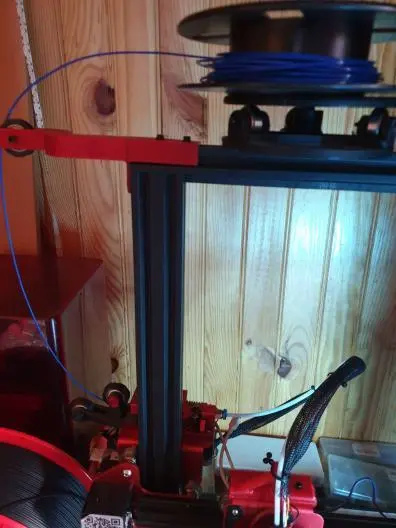 CR-10s Pro Filamentführung Doppellager 