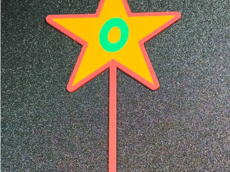 Star Cake Decoration N0