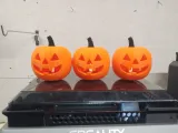 Hanging tea light pumpkin-3