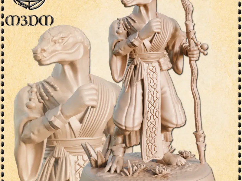 Lizardfolk Monk (Casual)