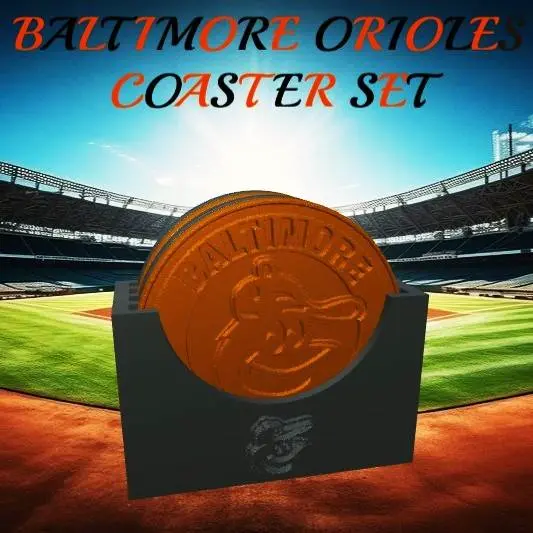 Baltimore Orioles Coaster Set (MLB)
