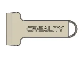 Creality printbed scraper