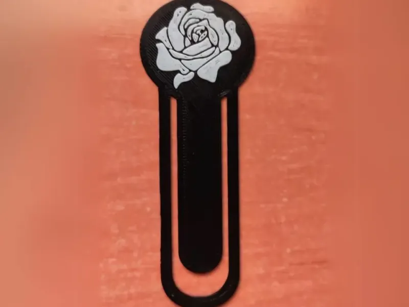 Marcapáginas Rosa