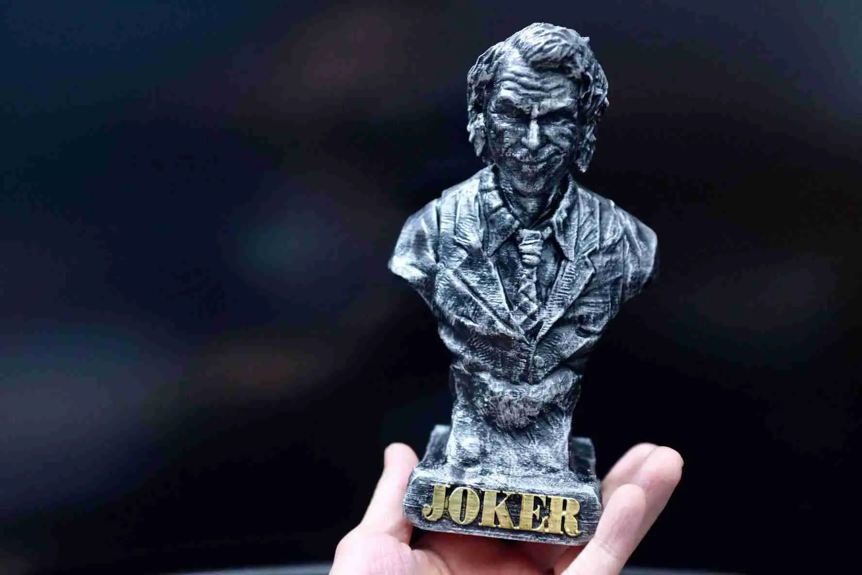 Heath Ledger Joker Sculpture Miniature Bust